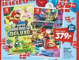 Bilka Nintendo Switch Mario spil, DKK 379 tilbud