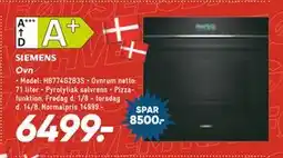 Bilka Ovn, DKK 6499 tilbud