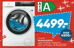 Bilka Vaskemaskine, DKK 4499 tilbud
