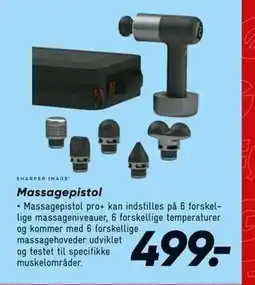 Bilka Massagepistol, DKK 499 tilbud