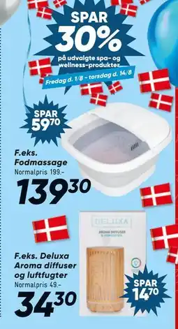 Bilka SPAR 30% på udvalgte spa- og wellness-produkter tilbud