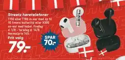 Bilka Streetz høretelefoner, DKK 79 tilbud