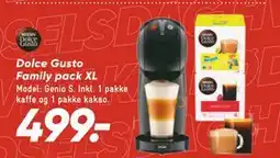 Bilka Dolce Gusto Family pack XL, DKK 499 tilbud