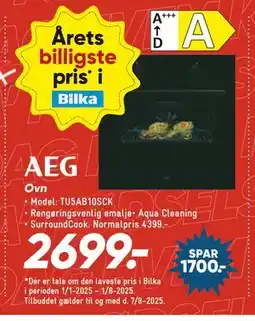 Bilka Ovn, DKK 2699 tilbud