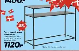 Bilka New Orleans konsolbord, DKK 1120 tilbud