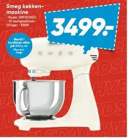 Bilka Smeg køkkenmaskine, DKK 3499 tilbud
