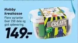Bilka Hobby kreakasse, DKK 149 tilbud