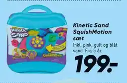 Bilka Kinetic Sand SquishMotion sæt, DKK 199 tilbud