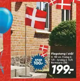 Bilka Flagstang i stål, DKK 199 tilbud