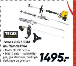Bilka Texas BCU 33M multimaskine, DKK 1495 tilbud