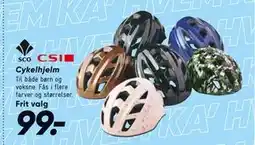 Bilka Cykelhjelm, DKK 99 tilbud