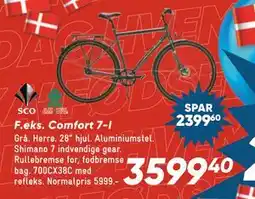Bilka Comfort 7-I, DKK 3599.4 tilbud