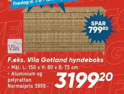 Bilka Vila Gotland hyndeboks, DKK 3199.2 tilbud
