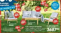 Bilka Zamora loungesæt, DKK 3687.3 tilbud