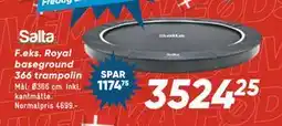 Bilka Royal baseground 366 trampolin, DKK 3524.25 tilbud