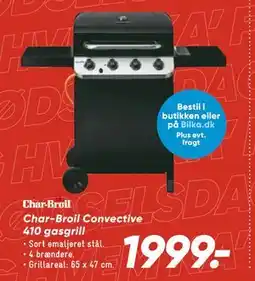 Bilka Char-Broil Convective 410 gasgrill, DKK 1999 tilbud