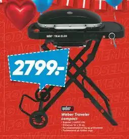 Bilka Weber Traveler compact, DKK 2799 tilbud