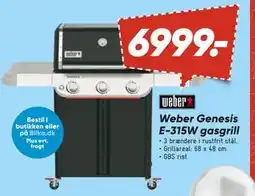 Bilka Weber Genesis E-315W gasgrill, DKK 6999 tilbud