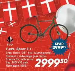 Bilka Sport 7-I, DKK 2999.5 tilbud