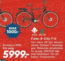 Bilka E-City 7-U, DKK 5999 tilbud