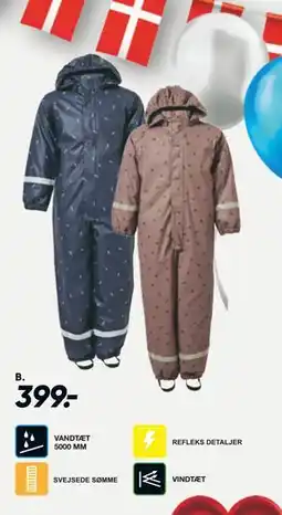 Bilka PU flyverdragt med termofor, DKK 399 tilbud