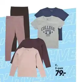 Bilka T-shirt, bluse eller leggings, DKK 79 tilbud