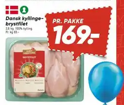 Bilka Dansk kyllinge brystfilet, DKK 169 tilbud