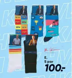 Bilka Mads Christensen strømper, DKK 100 tilbud