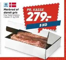 Bilka Mørbrad af dansk gris, DKK 279 tilbud