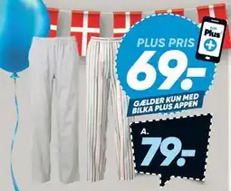 Bilka Pyjāmāšbükser, DKK 79, App-pris tilbud