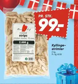 Bilka Kyllingestrimler, DKK 99 tilbud