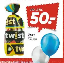 Bilka Twist, DKK 50 tilbud