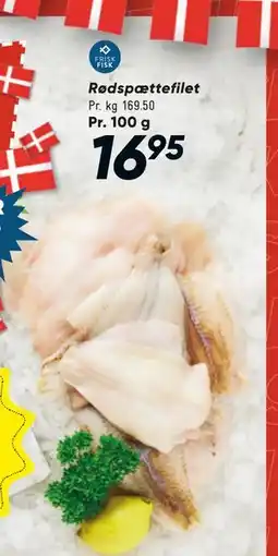 Bilka Rødspættefilet, DKK 16.95 tilbud