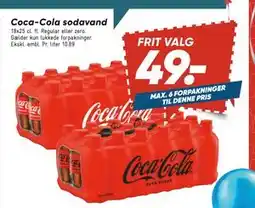 Bilka Coca-Cola sodavand, DKK 49 tilbud