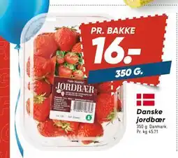Bilka Danske jordbær, DKK 16 tilbud