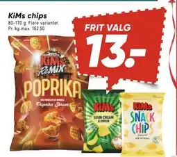 Bilka KiMs chips, DKK 13 tilbud
