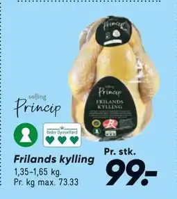 Bilka Frilands kylling, DKK 99 tilbud