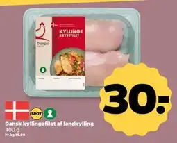 Netto Dansk kyllingefilet af landkylling, DKK 30 tilbud