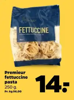 Netto Premieur fettuccine pasta, DKK 14 tilbud