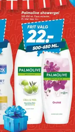 Bilka Palmolive showergel, DKK 22 tilbud