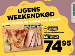 Netto Velsmag kalveculotte, DKK 74.95 tilbud