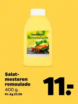 Netto Salatmesteren remoulade, DKK 11 tilbud