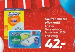 Bilka Swiffer duster eller refill, DKK 42 tilbud