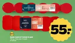 Netto Sæby makrel i tomat 6-pak, DKK 55 tilbud