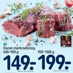 REMA 1000 Dansk mørbradssteg tilbud