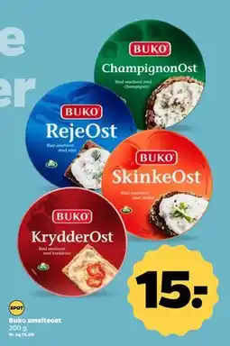 Netto Buko smelteost, DKK 15 tilbud