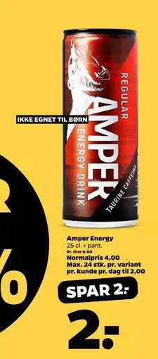 Netto Amper Energy, DKK 2 tilbud