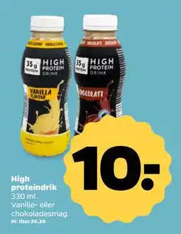 Netto High proteindrik, DKK 10 tilbud