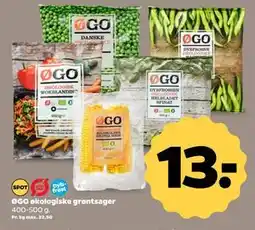Netto ØGO økologiske grøntsager, DKK 13 tilbud