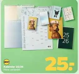 Netto Kalender 25/26, DKK 25 tilbud